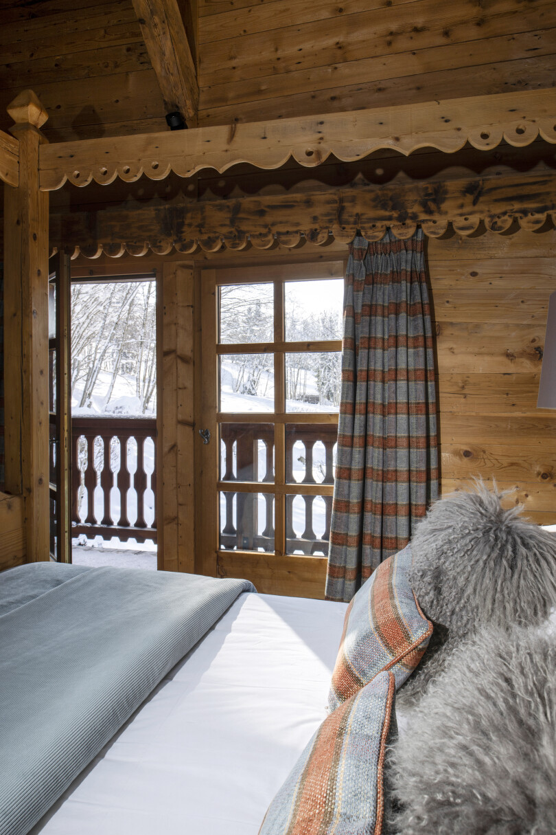 Chez Marie Sibuet et Maxime Levotre, une vie de chalet à Megève.